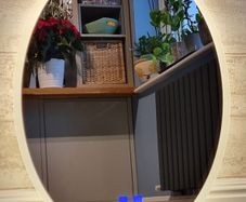 Oval LED Bathroom Mirror