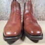 Mens Rm Williams Comfort Craftsman Chelsea Boots Dark Tan Size Uk 8 H Wide Foot Image 10