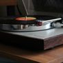 Hifi Gold Legendary Luxman PD264 from the Japanese Golden era 1970s Direct Drive Turntable Auto lift brushed aluminium Top plate Image 2
