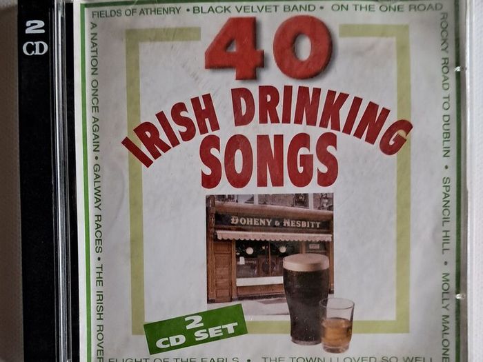 40 Irish Drinking Songs 2 x CD