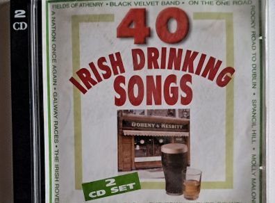 40 Irish Drinking Songs 2 x CD