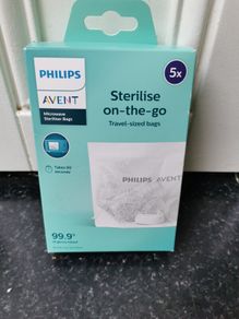 Philips Avent sterilise on the go travel bags