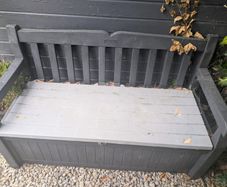 Garden Storage Bench