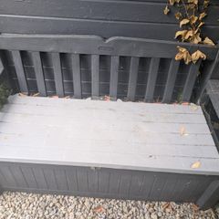 Garden Storage Bench