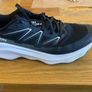 pair of Salomon Ultra Flow 2 Men's Versatile Trail Running Waterproof Shoes for Comfort, Good for Hiking and Trail Running on Outdoor Adventures, 2025 black and white Image 5