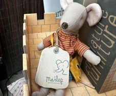 Maileg Mouse - Mum Mouse with Cheese Bag