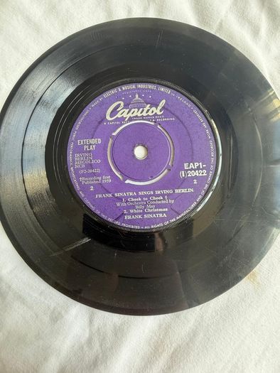 Curated Job Lot of 54 Vintage 7" Vinyl Records - ALL Pressed in Ireland (John Lennon, Pink Floyd, The Kinks)