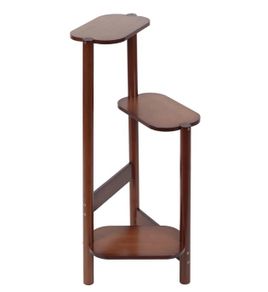 3-Tier Bamboo Plant Stands Indoor, Plant Stand Holder, Corner Plant Shelf, Plant Display Rack for Corner Balcony and Bedroom