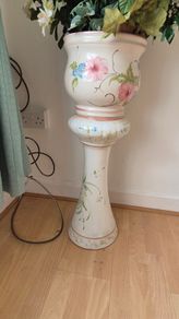 Vintage Ceramic plant stand
