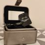 Jewelry Box Faux Leather Travel Size Double Compartments Mirror Tuscan designs Image 2