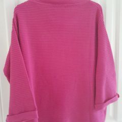 d.e.c.k. Cerise Cowl Neck Jumper New