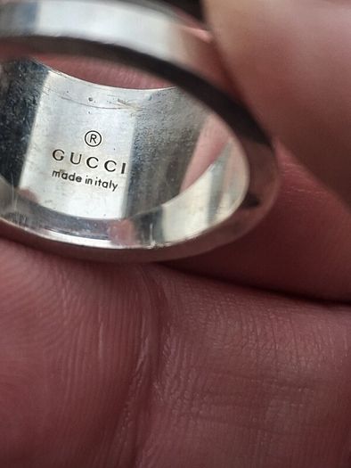 Gucci Boxed Sterling Silver Ring