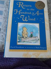 New Hardback Return to the Hundred Acre Woodback  David Benedictus