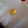 Gold Byzantine Tremissis Constans II Coin Image 6