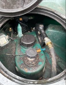 oil  Vertical Bunded diesel fuel point tank storage