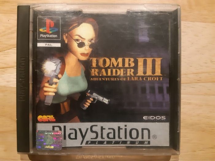 Tomb Raider 3 Adventures Of Lara Croft Playstation 1 Ps1 For Sale in ...