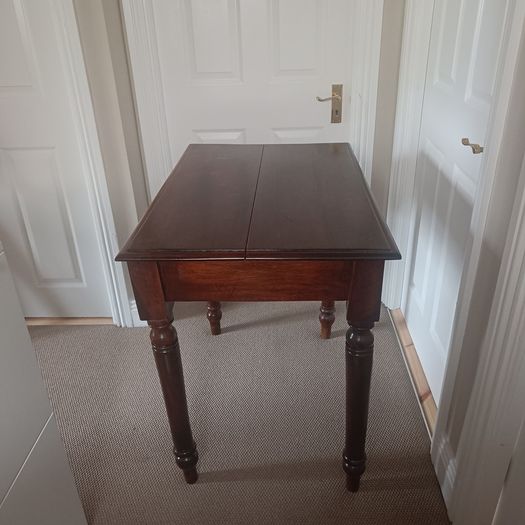 Solid Italian wood table/desk