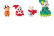 sylvanian families happy christmas friends