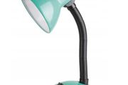 New Stylish Flexible Black Metal Flexible School Lamp Light Desk Table DIY #853