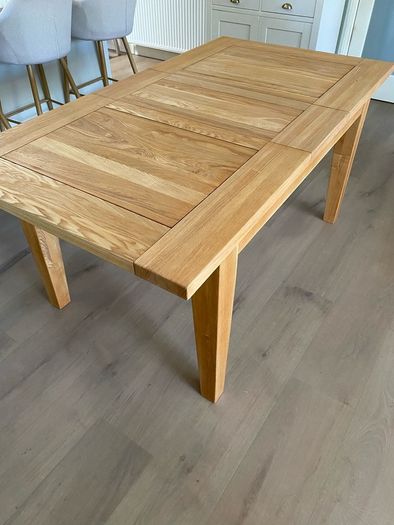 Solid Oak Extending Dining Table Fully Refinished