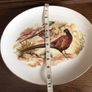 Vintage Staffordshire pottery  Medium Oval Meat platter Grouse and Pheasant Game theme Image 4
