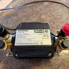 Monsoon Shower Pump 2 Bar Twin