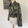VINTAGE 1960s designer gold lurex paisley pattern cropped ladies jacket by Janice Wainwright for Simon Massey S M Image 5