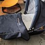 Out'nAbout Nipper Single Carrycot - Navy PRICE DROP!!! Image 3