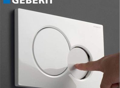 Geberit 115.770.11.5 White Alpine Sigma01 Dual Flush Plate
