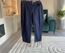 Brand-new Ladies Simply Be Indigo Barrel Leg Jeans