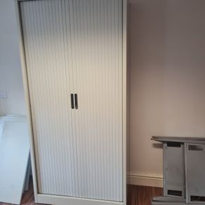 metal tambour storage cabinets