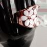 Rose Gold Plated Enamel Ring Image 2