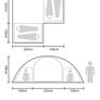 mountain warehouse 6 person tent! used once Image 10