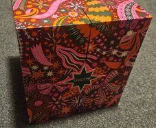 Large empty advent calendar box