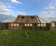 Vintage Army Tent Marquee