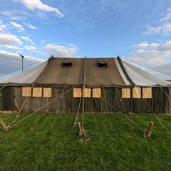 Vintage Army Tent Marquee