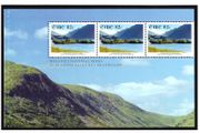 2011 Ireland National Parks of Ireland Commemorative Stamp Booklet Pane featuring Glenveagh National Park Mint Never Hinged (MNH). Hibernian HP204