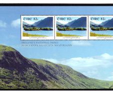 2011 Ireland National Parks of Ireland Commemorative Stamp Booklet Pane featuring Glenveagh National Park Mint Never Hinged (MNH). Hibernian HP204