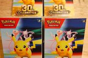 Pokemon Tcg 30th Anniversary Booster Bundle X4 English Sealed