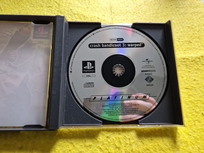 Crash Bandicoot 3 Warpped PlayStation1 Ps1 PlayStation2 Ps2 Games Original