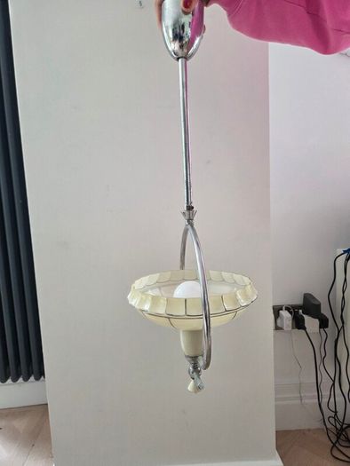 Art deco ceiling light