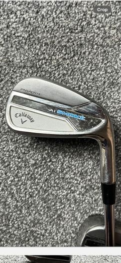 Callaway Paradym Ai Smoke Iron Clubs.