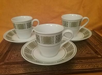 Spode Copeland Coffee Cups & Saucers