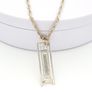 925 Vintage Sterling Silver Scottish Goldcraft Signed Modernist Necklace Image 7