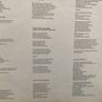 Gilbert O'Sullivan   Back To Front with Lyrics and Poster in Excellent Condition Image 6