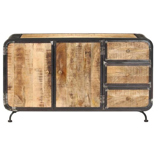 Sideboard 140x40x80 cm Solid Mango Wood