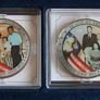 JFK cased coin set of 36 Eisenhower Ike Dollar coins Image 6