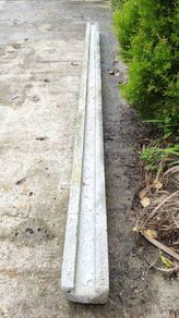Concrete fence post