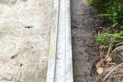 Concrete fence post