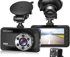 Dash Cam Front and Rear 1080P Full HD Dual Dash Camera In Car Camera Dashboard Camera Dashcam for Cars 170 Wide Angle HDR with 3.0" LCD Display Night Vision Motion Detection and G-sensor (FREE SHIPPING)